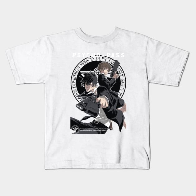 Psycho-Pass 1 Kids T-Shirt by TrueStory